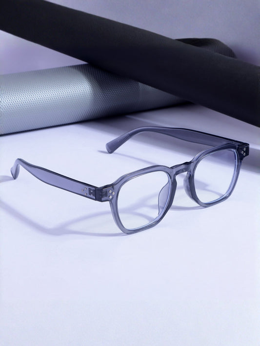 J-Bond Grey Clear Square Sunglasses