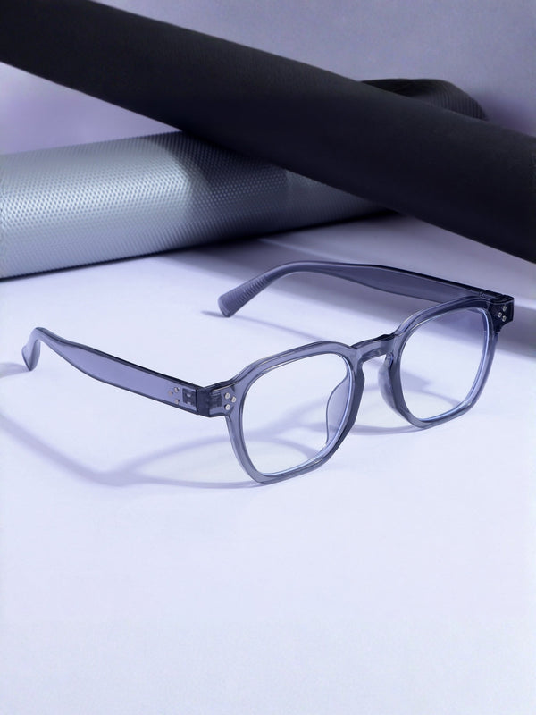 J-Bond Grey Clear Square Sunglasses