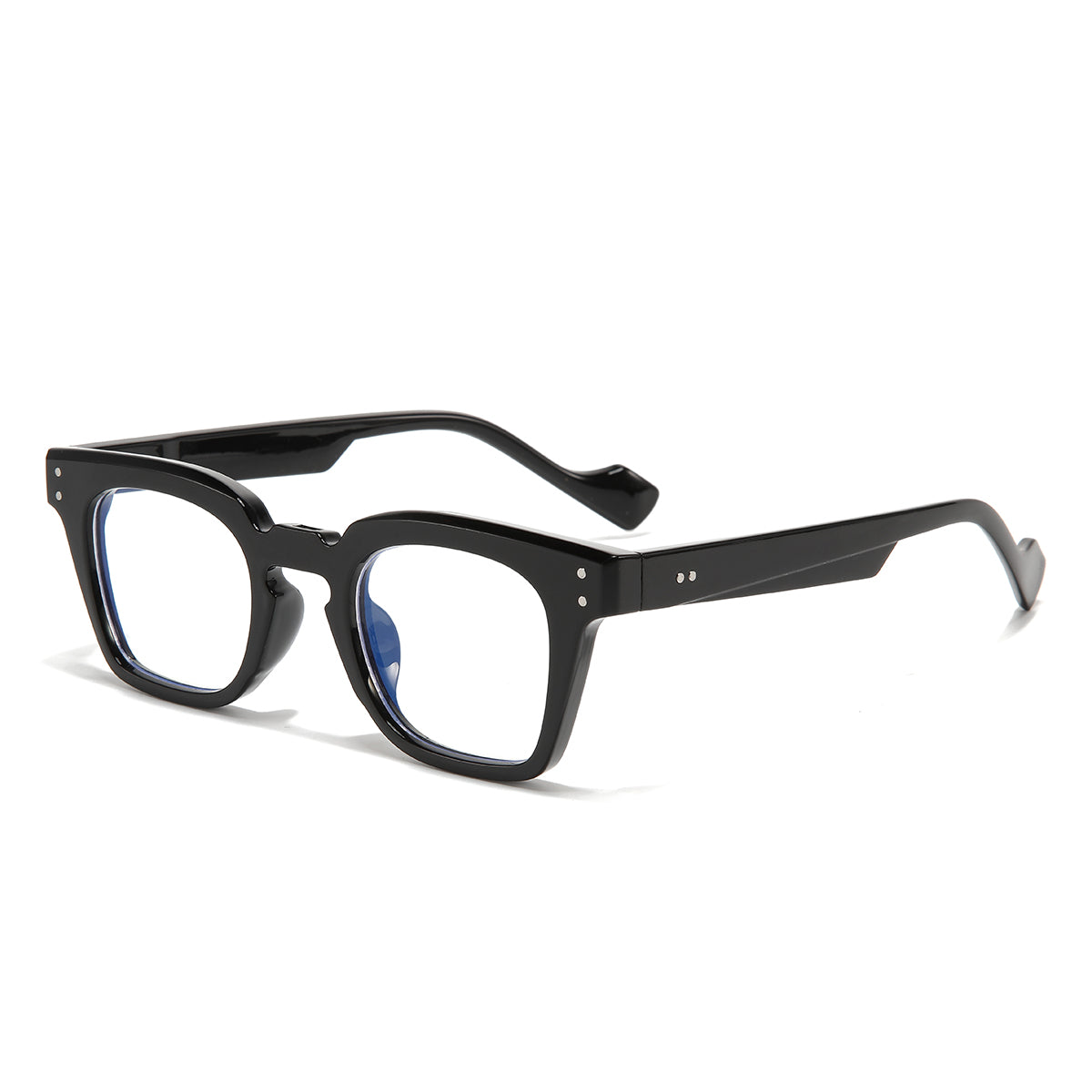 Black Clear SZ 2001 Square Sunglasses