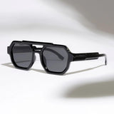 Black SZ 3501 Square Sunglasses