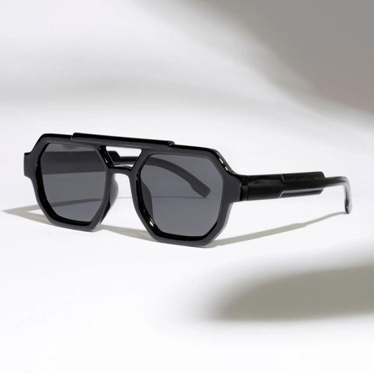 Black SZ 3501 Square Sunglasses