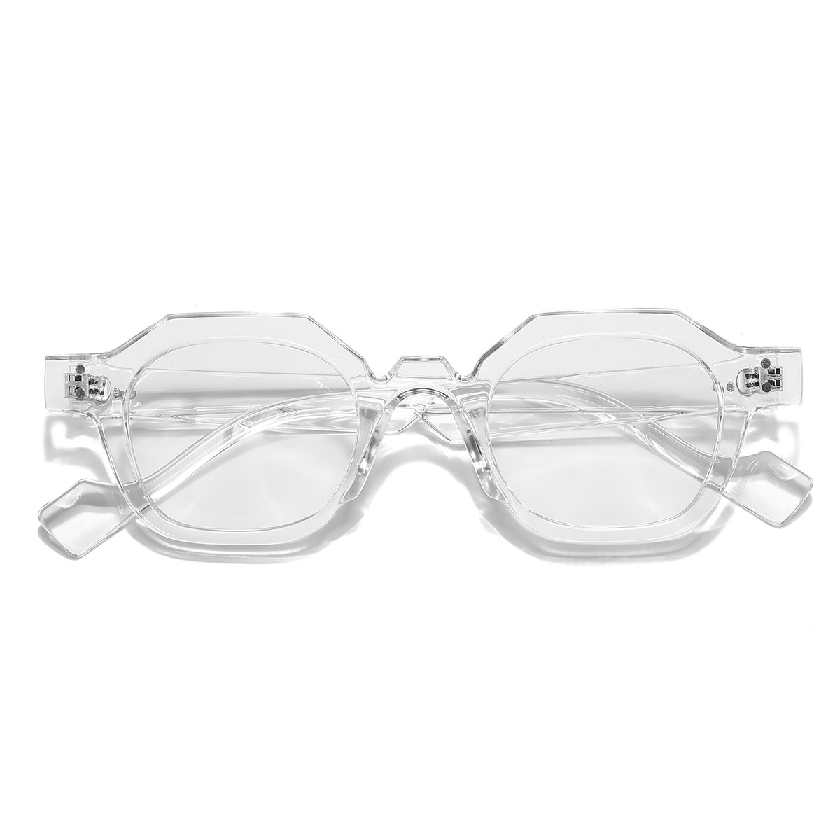 Clear SZ 2002 Round Sunglasses