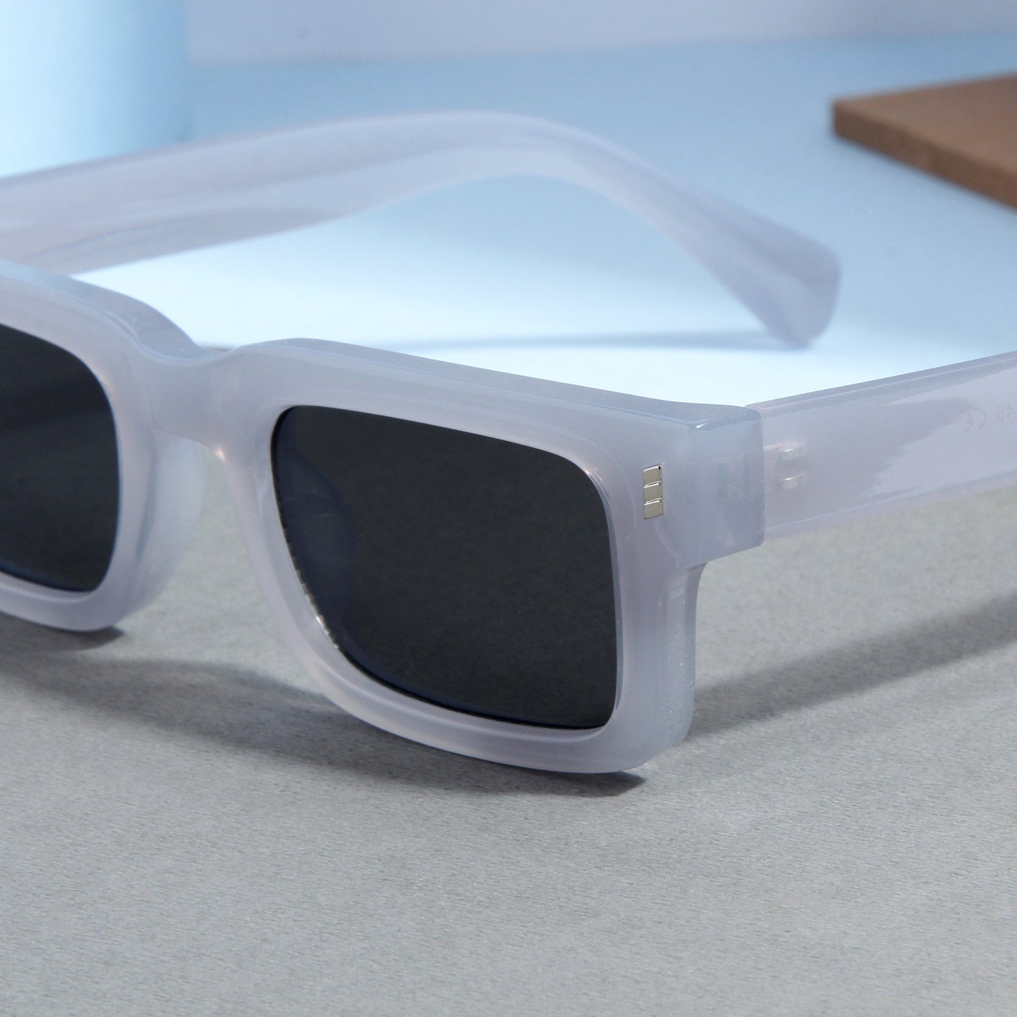 Lucifer Grey Rectangle Sunglasses