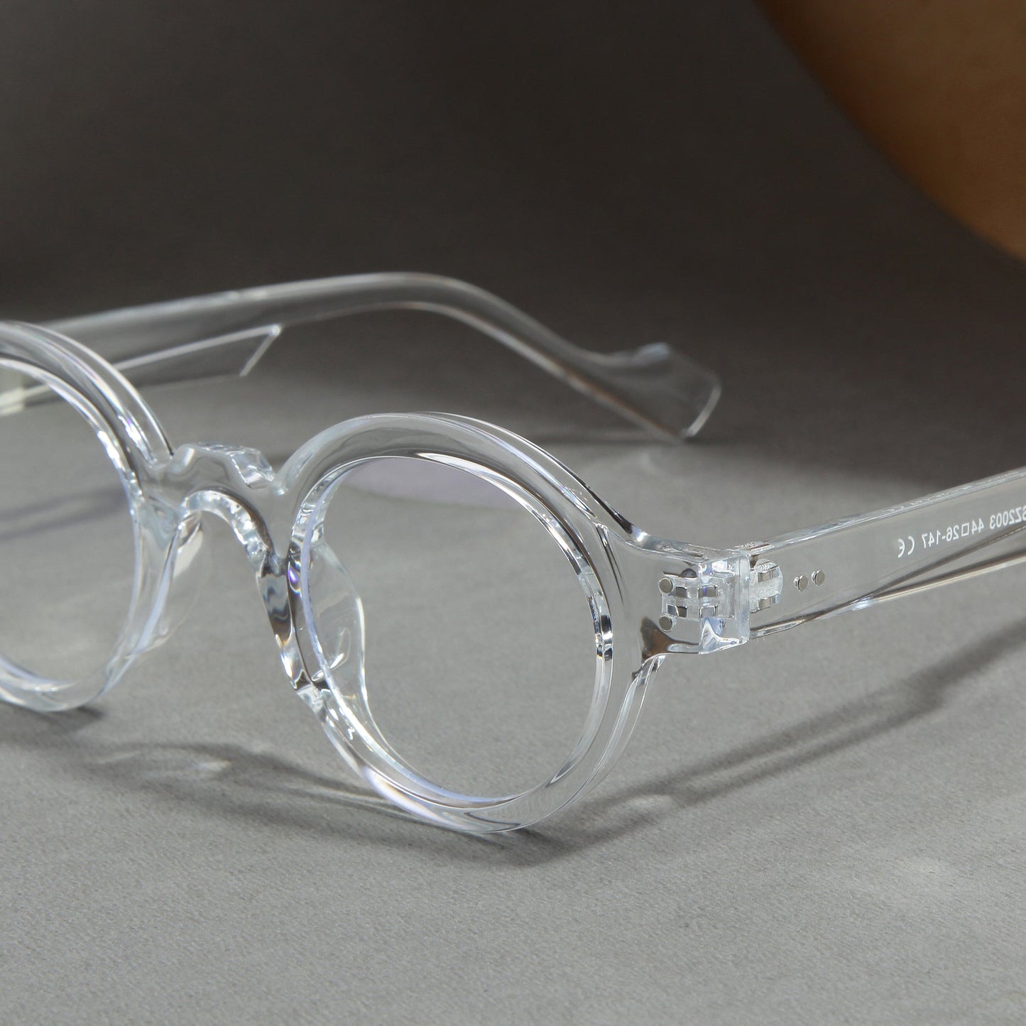 Clear SZ 2003 Round Sunglasses