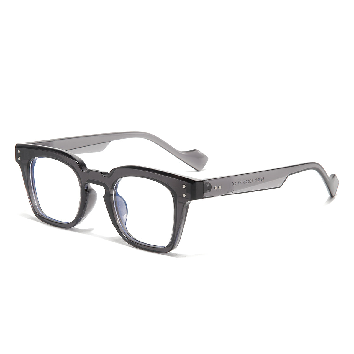Grey Clear SZ 2001 Square Sunglasses