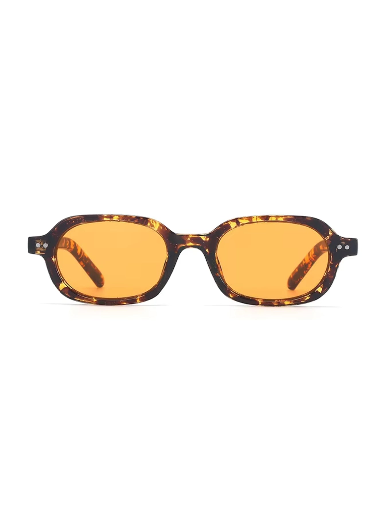 Korean V2 Tortoise Champion Rectangle Sunglasses