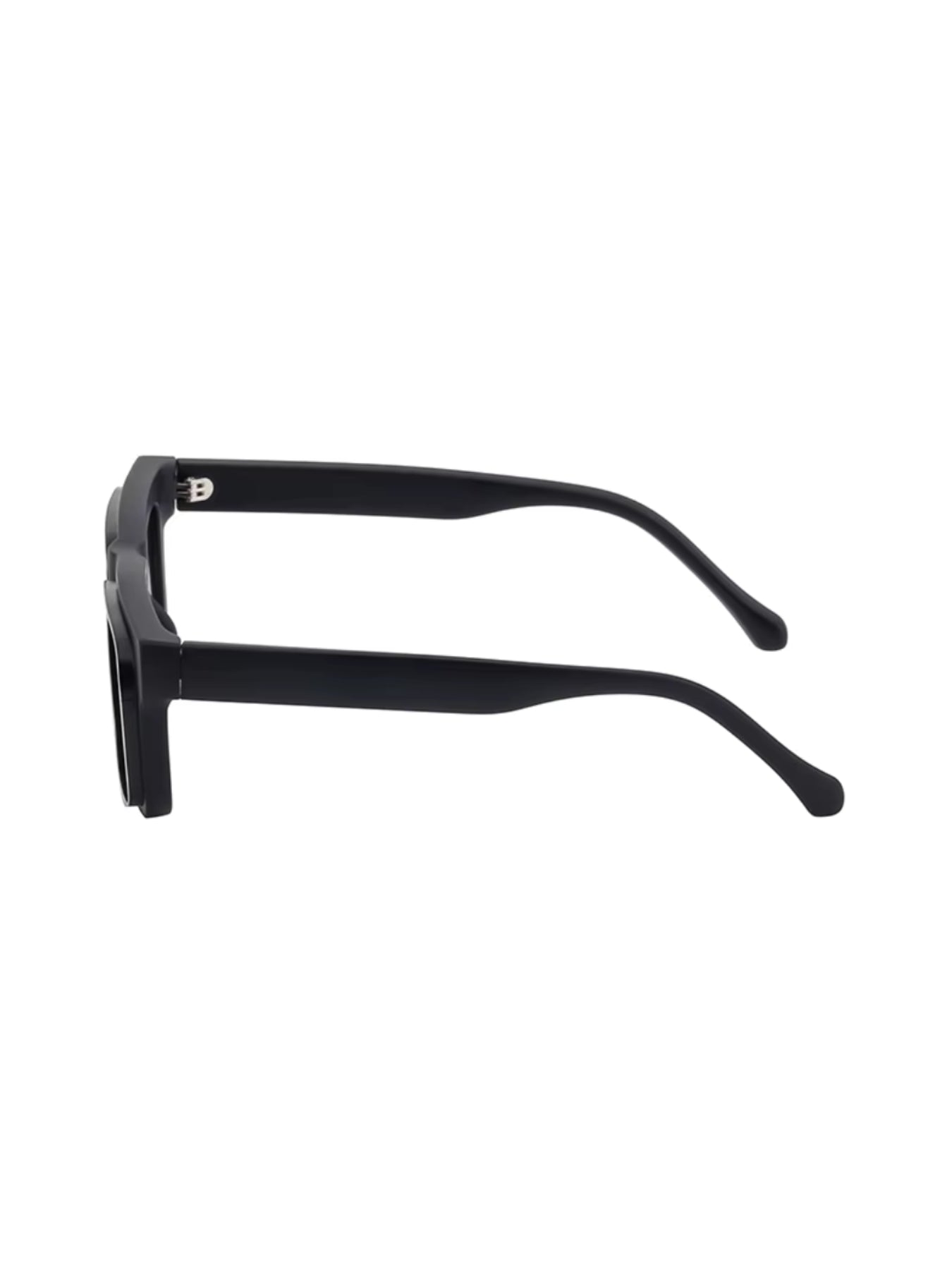 Rogue Full  Black Square Sunglasses