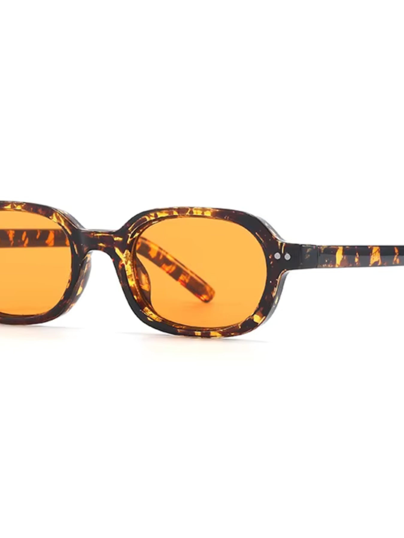 Korean V2 Tortoise Champion Rectangle Sunglasses