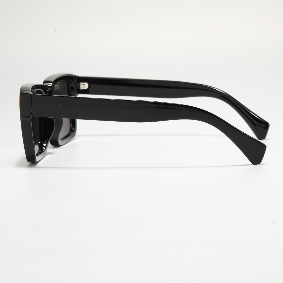 Sigma Black Rectangle Sunglasses