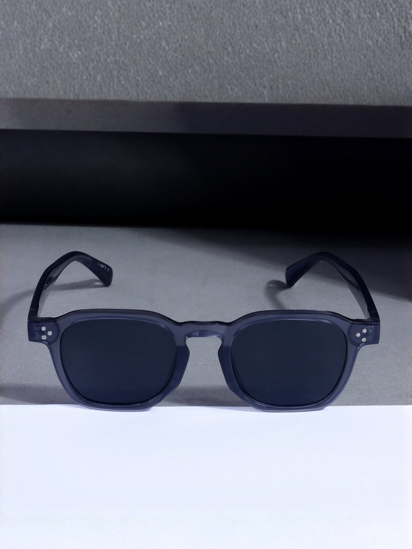 J-Bond Grey Black Square Sunglasses