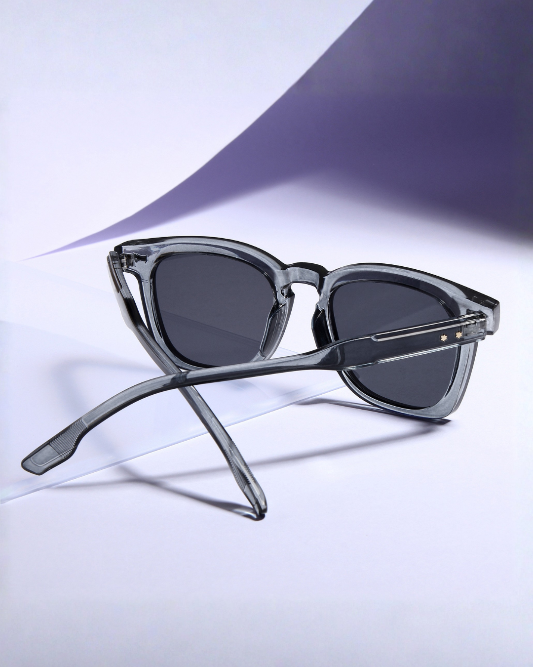 Michel Grey Black Square Sunglasses