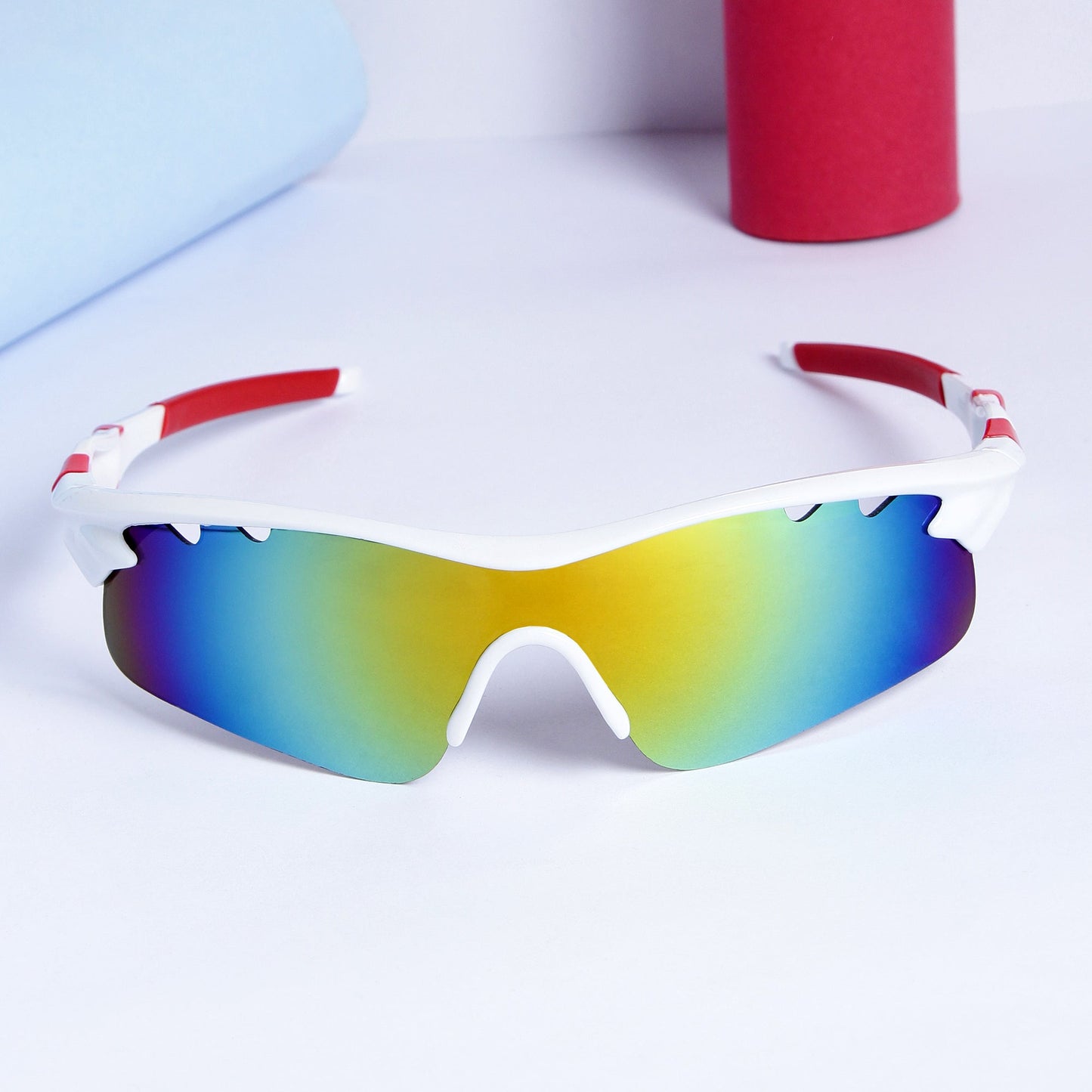 Rider V3 Sports Rectangle Sunglasses // 008