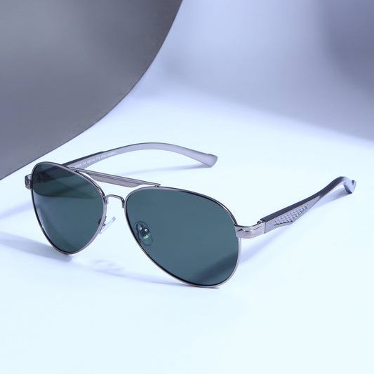 Grey Green BS80508 Aviator Sunglasses