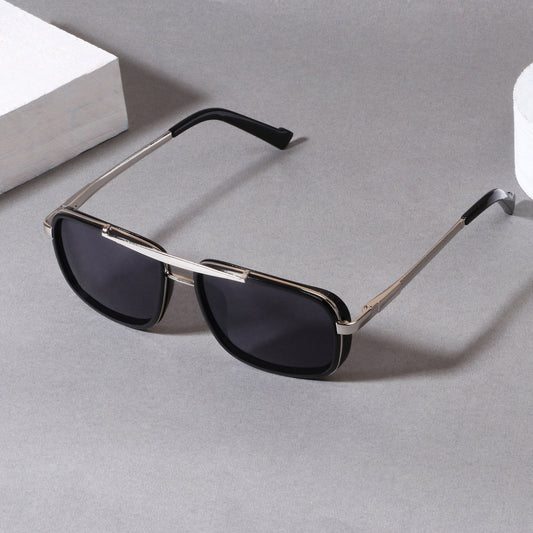 Wild Edition Silver Black Sunglasses