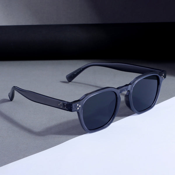 J-Bond Grey Black Square Sunglasses