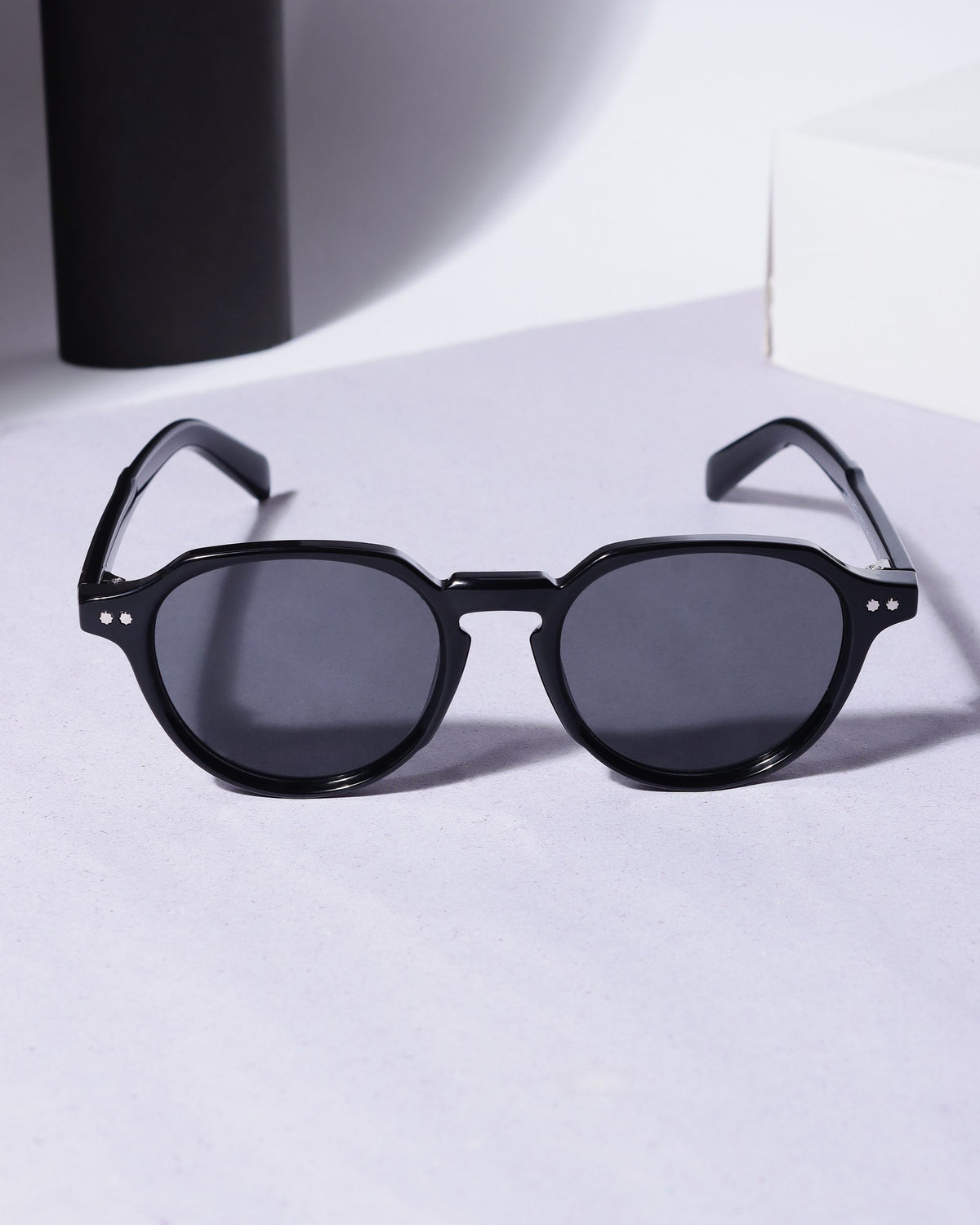 Ranger Full Black Round Sunglasses
