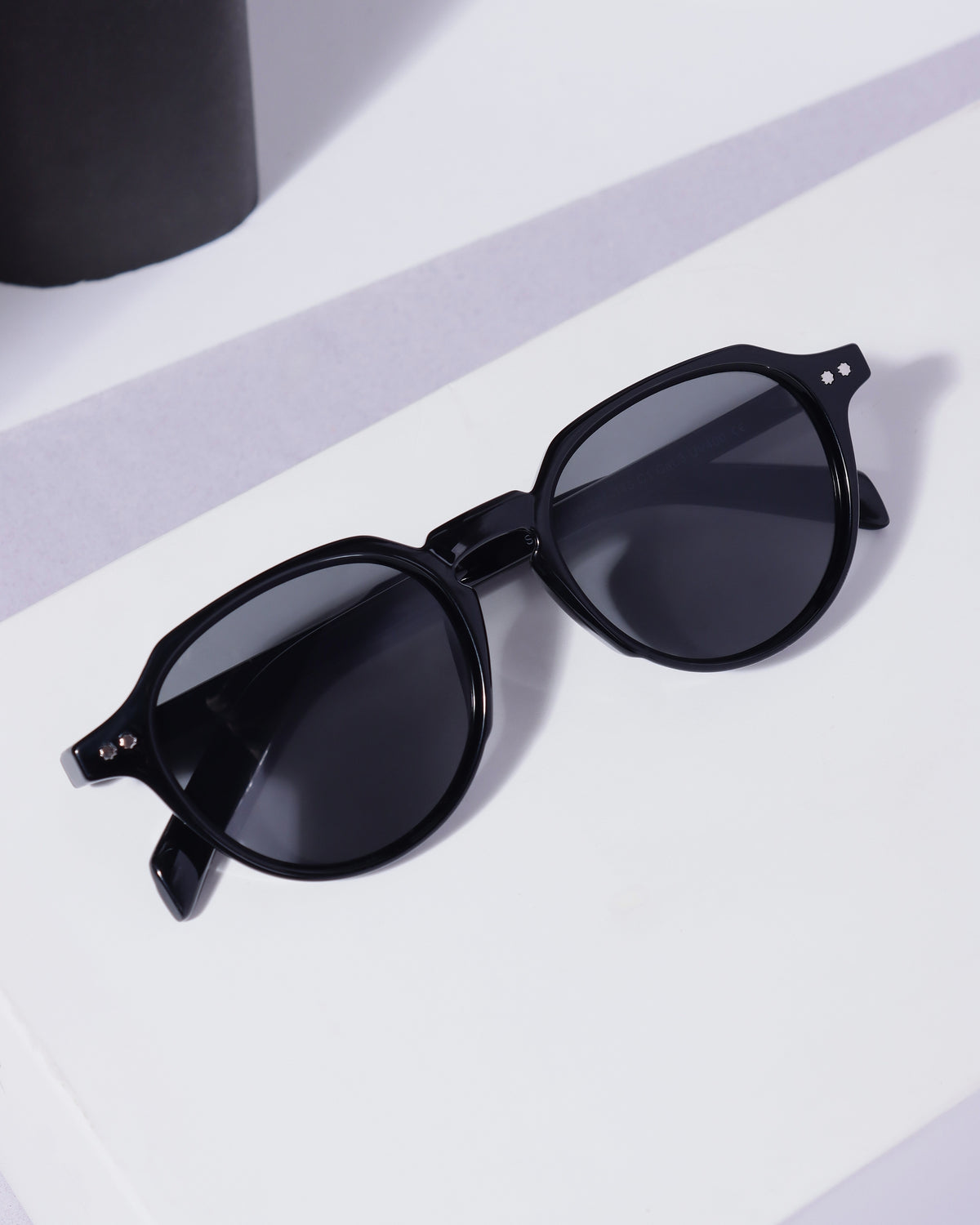 Ranger Full Black Round Sunglasses