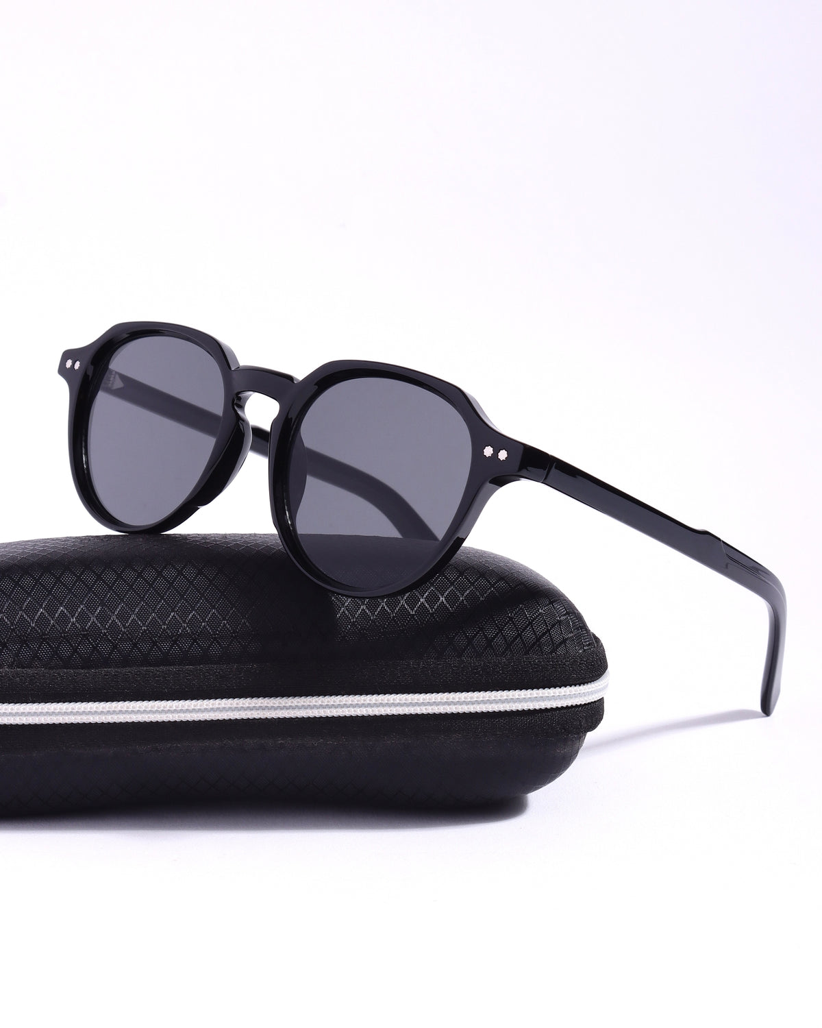 Ranger Full Black Round Sunglasses
