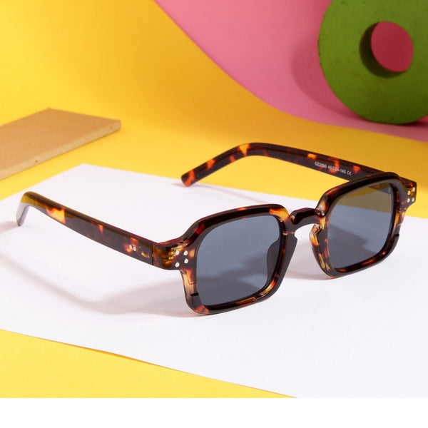 Tortoise Brown Black SZ 2005 Square Sunglasses