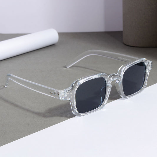 Clear Black SZ 2005 Square Sunglasses