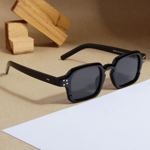 Full Black SZ 2005 Square Sunglasses