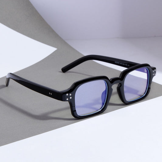 Black Clear SZ 2005 Square Sunglasses