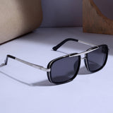 Wild Edition Silver Black Sunglasses