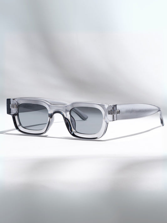 Vintage V1 Gray Black Square Sunglasses