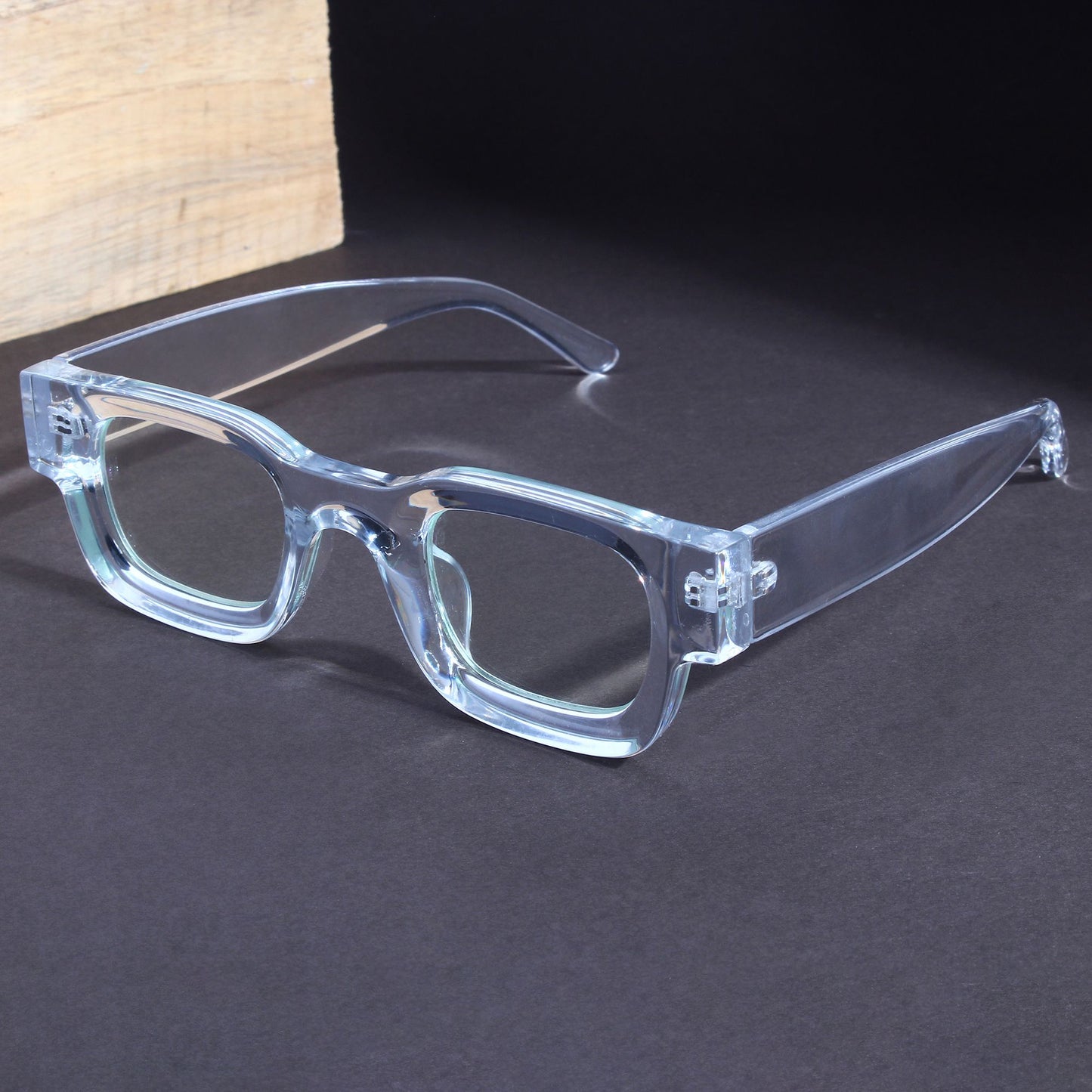 Vintage V1 Clear Square Sunglasses
