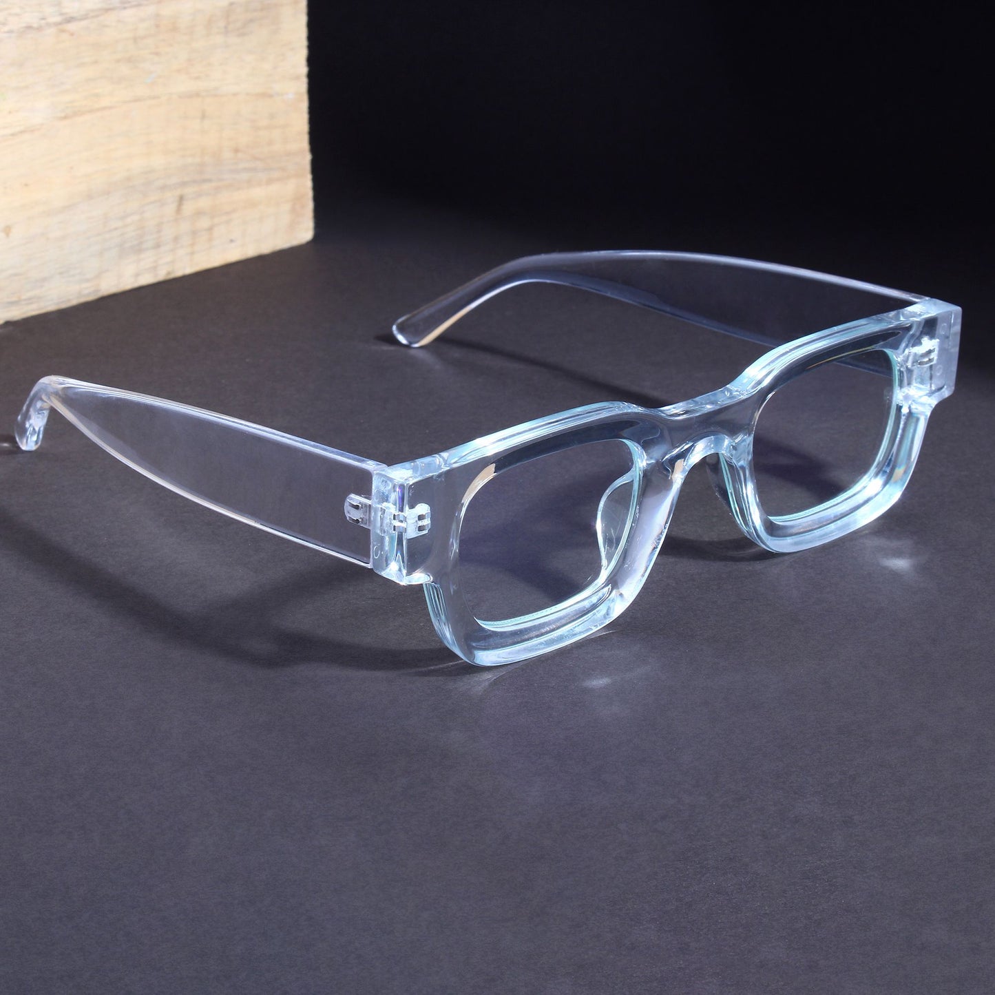 Vintage V1 Clear Square Sunglasses