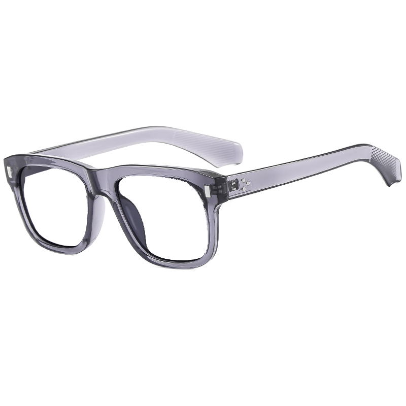 Spider Grey Clear Rectangle Sunglasses